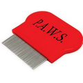 Dog Flea Comb - Red